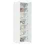 Aparador alto madera de ingeniería blanco 80x42,5x249 cm by , Sideboards - Ref: Foro24-3281364, Price: 287,91 €, Discount: %