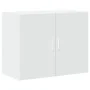 Aparador alto madera de ingeniería blanco 80x42,5x249 cm by , Sideboards - Ref: Foro24-3281364, Price: 287,91 €, Discount: %