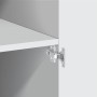 Aparador alto madera de ingeniería blanco 80x42,5x249 cm by , Sideboards - Ref: Foro24-3281364, Price: 282,27 €, Discount: %