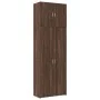 Aparador alto madera de ingeniería marrón roble 80x42,5x249 cm de , Aparadores - Ref: Foro24-3281370, Precio: 258,19 €, Descu...