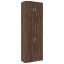 Aparador alto madera de ingeniería marrón roble 80x42,5x249 cm by , Sideboards - Ref: Foro24-3281370, Price: 262,34 €, Discou...