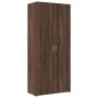 Hoher Schrank aus braunem Eichenfurnierholz 80x42,5x249 cm. von , Sideboards - Ref: Foro24-3281370, Preis: 262,34 €, Rabatt: %