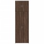 Aparador alto madera de ingeniería marrón roble 80x42,5x249 cm by , Sideboards - Ref: Foro24-3281370, Price: 262,34 €, Discou...