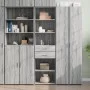 Ingenieurholz-Sideboard in Sonoma-Grau 50x42,5x185 cm von , Sideboards - Ref: Foro24-3281460, Preis: 138,32 €, Rabatt: %
