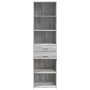 Ingenieurholz-Sideboard in Sonoma-Grau 50x42,5x185 cm von , Sideboards - Ref: Foro24-3281460, Preis: 140,49 €, Rabatt: %