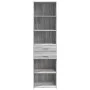 Ingenieurholz-Sideboard in Sonoma-Grau 50x42,5x185 cm von , Sideboards - Ref: Foro24-3281460, Preis: 138,32 €, Rabatt: %
