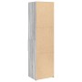 Aparador de madera de ingeniería gris Sonoma 50x42,5x185 cm by , Sideboards - Ref: Foro24-3281460, Price: 140,49 €, Discount: %