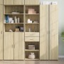 Aparador de madera de ingeniería roble Sonoma 50x42,5x185 cm by , Sideboards - Ref: Foro24-3281457, Price: 133,26 €, Discount: %