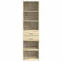 Ingenieurholz-Sideboard Eiche Sonoma 50x42,5x185 cm von , Sideboards - Ref: Foro24-3281457, Preis: 133,26 €, Rabatt: %