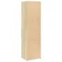Aparador de madera de ingeniería roble Sonoma 50x42,5x185 cm by , Sideboards - Ref: Foro24-3281457, Price: 131,25 €, Discount: %