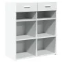 Ingenieurholz-Sideboard in Weiß 80x42,5x93 cm von , Sideboards - Ref: Foro24-3281476, Preis: 97,82 €, Rabatt: %
