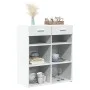 Ingenieurholz-Sideboard in Weiß 80x42,5x93 cm von , Sideboards - Ref: Foro24-3281476, Preis: 97,82 €, Rabatt: %
