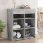 Ingenieurholz-Sideboard in Sonoma-Grau 80x42,5x93 cm von , Sideboards - Ref: Foro24-3281481, Preis: 97,09 €, Rabatt: %