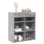Aparador madera de ingeniería gris Sonoma 80x42,5x93 cm by , Sideboards - Ref: Foro24-3281481, Price: 98,99 €, Discount: %