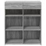 Aparador madera de ingeniería gris Sonoma 80x42,5x93 cm by , Sideboards - Ref: Foro24-3281481, Price: 98,99 €, Discount: %