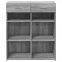Ingenieurholz-Sideboard in Sonoma-Grau 80x42,5x93 cm von , Sideboards - Ref: Foro24-3281481, Preis: 97,09 €, Rabatt: %