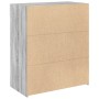 Aparador madera de ingeniería gris Sonoma 80x42,5x93 cm by , Sideboards - Ref: Foro24-3281481, Price: 98,99 €, Discount: %