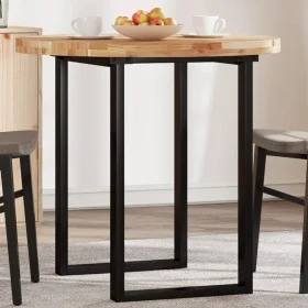 Tablero de mesa redondo madera maciza de acacia Ø80x4 cm by , Table tops - Ref: Foro24-4008704, Price: 121,98 €, Discount: %