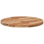 Tablero de mesa redondo madera maciza de acacia Ø80x4 cm by , Table tops - Ref: Foro24-4008704, Price: 124,18 €, Discount: %