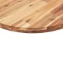 Tablero de mesa redondo madera maciza de acacia Ø80x4 cm by , Table tops - Ref: Foro24-4008704, Price: 121,98 €, Discount: %