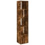 Estantería de madera de ingeniería roble ahumado 40x36x189 cm de , Librerías y estanterías - Ref: Foro24-848245, Precio: 80,39 €