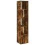 Estantería de madera de ingeniería roble ahumado 40x36x189 cm de , Librerías y estanterías - Ref: Foro24-848245, Precio: 77,0...