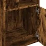 Estantería de madera de ingeniería roble ahumado 40x36x189 cm de , Librerías y estanterías - Ref: Foro24-848245, Precio: 77,0...