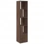 Estantería de madera de ingeniería marrón roble 40x36x189 cm de , Librerías y estanterías - Ref: Foro24-848247, Precio: 91,05...