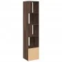 Estantería de madera de ingeniería marrón roble 40x36x189 cm de , Librerías y estanterías - Ref: Foro24-848247, Precio: 91,05...