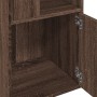Ingenieurholzregal in Eichenbraun 40x36x189 cm. von , Bücherregale und Regale - Ref: Foro24-848247, Preis: 92,49 €, Rabatt: %