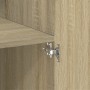 Aparador alto madera de ingeniería roble Sonoma 80x42,5x249 cm by , Sideboards - Ref: Foro24-3281366, Price: 279,59 €, Discou...