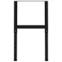 Workbench structure 2 pcs metal 55x(69-95.5)cm black by vidaXL, Table legs - Ref: Foro24-147931, Price: 49,34 €, Discount: %