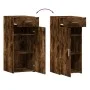 Aparador madera de ingeniería roble ahumado 40x42,5x93 cm de , Aparadores - Ref: Foro24-846282, Precio: 70,91 €, Descuento: %
