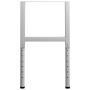 Werkbankstruktur 2 Stk. Metall 55x(69-95,5)cm grau von vidaXL, Tischbeine - Ref: Foro24-147932, Preis: 51,84 €, Rabatt: %