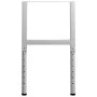 Workbench structure 2 pcs metal 55x(69-95.5)cm gray by vidaXL, Table legs - Ref: Foro24-147932, Price: 51,35 €, Discount: %