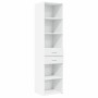 Aparador de madera de ingeniería blanco 45x42,5x185 cm von , Sideboards - Ref: Foro24-3281448, Preis: 141,33 €, Rabatt: %