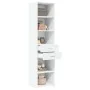 Aparador de madera de ingeniería blanco 45x42,5x185 cm by , Sideboards - Ref: Foro24-3281448, Price: 138,94 €, Discount: %