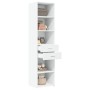 Aparador de madera de ingeniería blanco 45x42,5x185 cm von , Sideboards - Ref: Foro24-3281448, Preis: 141,33 €, Rabatt: %