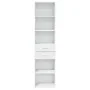 Aparador de madera de ingeniería blanco 45x42,5x185 cm by , Sideboards - Ref: Foro24-3281448, Price: 138,94 €, Discount: %