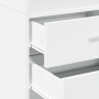 Aparador de madera de ingeniería blanco 45x42,5x185 cm von , Sideboards - Ref: Foro24-3281448, Preis: 141,33 €, Rabatt: %