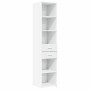 Aparador de madera de ingeniería blanco 40x42,5x185 cm by , Sideboards - Ref: Foro24-3281441, Price: 133,44 €, Discount: %