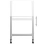 Workbench structure 2 pcs metal 55x(69-95.5)cm gray by vidaXL, Table legs - Ref: Foro24-147932, Price: 51,84 €, Discount: %
