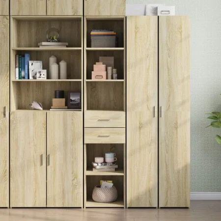 Ingenieurholz-Sideboard Eiche Sonoma 40x42,5x185 cm von , Sideboards - Ref: Foro24-3281443, Preis: 126,88 €, Rabatt: %