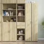 Ingenieurholz-Sideboard Eiche Sonoma 40x42,5x185 cm von , Sideboards - Ref: Foro24-3281443, Preis: 126,88 €, Rabatt: %