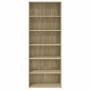 Aparador alto madera de ingeniería roble Sonoma 70x41x185 cm by , Sideboards - Ref: Foro24-3281689, Price: 124,92 €, Discount: %