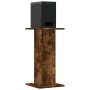Soportes altavoces 2 uds madera roble ahumado 30x30x60 cm de , Soportes para altavoces - Ref: Foro24-852658, Precio: 48,56 €,...