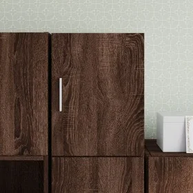 Wandschrank aus braunem Eichenfurnierholz 30x42,5x40 cm. von , Sideboards - Ref: Foro24-846095, Preis: 36,49 €, Rabatt: %