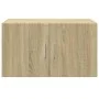 Wandschrank aus Sonoma-Eichenfurnierholz 70x42,5x40 cm von , Sideboards - Ref: Foro24-846119, Preis: 65,11 €, Rabatt: %