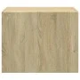 Wandschrank aus Sonoma-Eichenfurnierholz 50x42,5x40 cm von , Sideboards - Ref: Foro24-846112, Preis: 47,94 €, Rabatt: %
