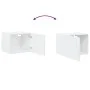 Wandschrank aus weißem Ingenieurholz 50x42,5x40 cm von , Sideboards - Ref: Foro24-846110, Preis: 52,89 €, Rabatt: %